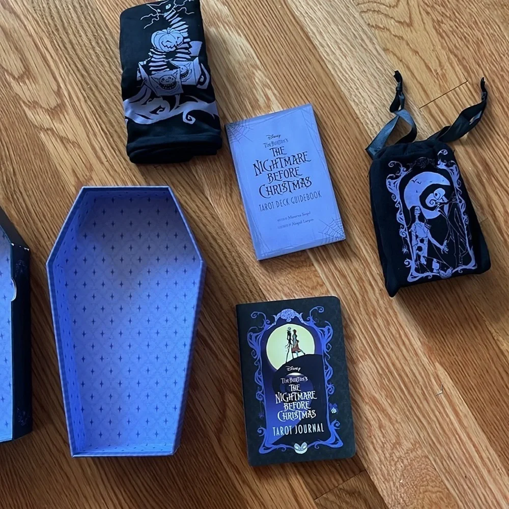 The Nightmare Before Christmas Tarot Deck and Guidebook Gift NWT